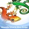 G128 Lizard Gecko Metal Wall Art Set | Green Orange Gecko Lizard Metal Indoor Outdoor Wall Art Hanging Decor for Bedroom, Living Room, Garden, Patio